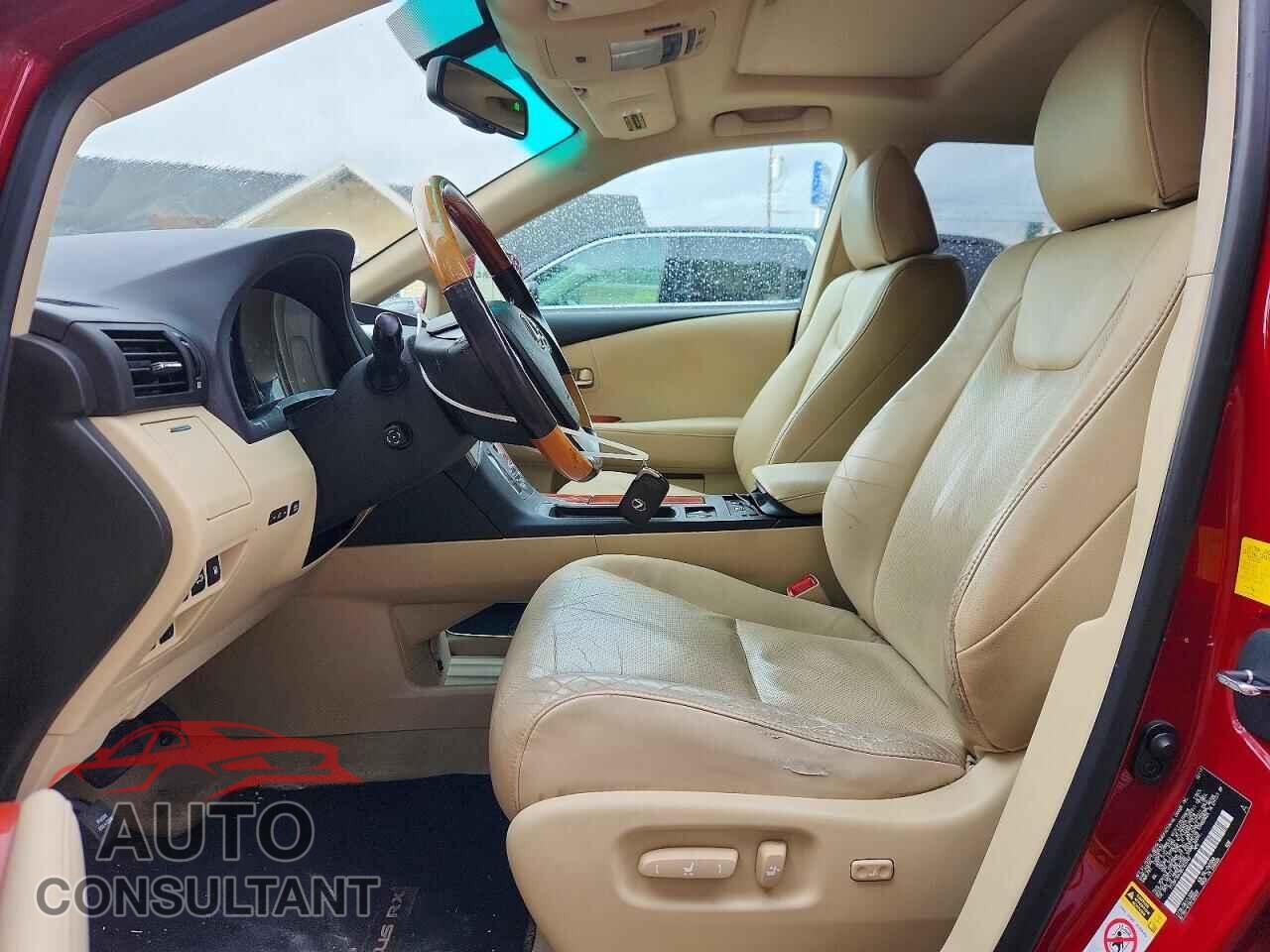 LEXUS RX350 2011 - 2T2BK1BA3BC103643