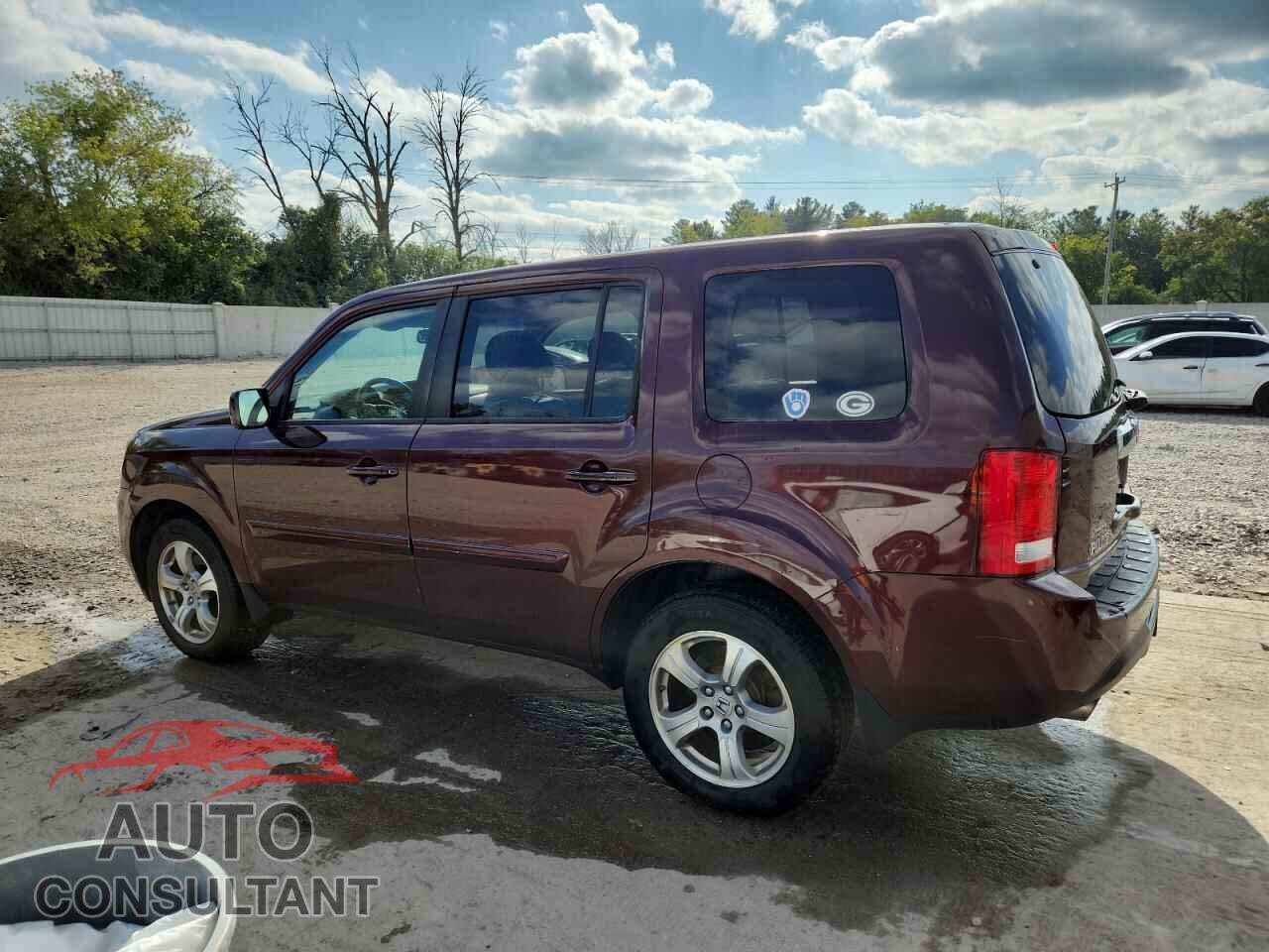 HONDA PILOT 2012 - 5FNYF4H54CB078103