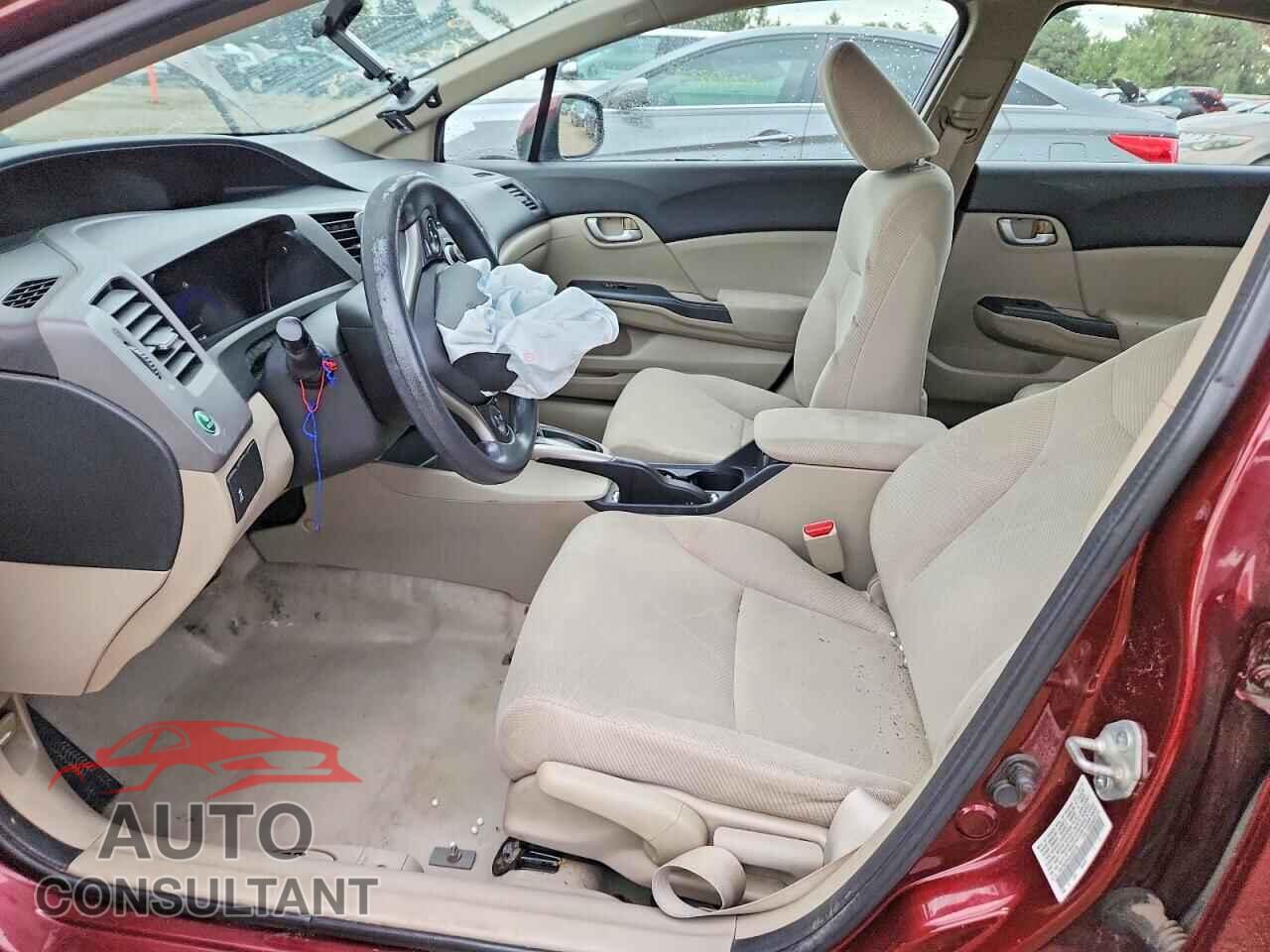 HONDA CIVIC 2012 - 19XFB2F58CE034735