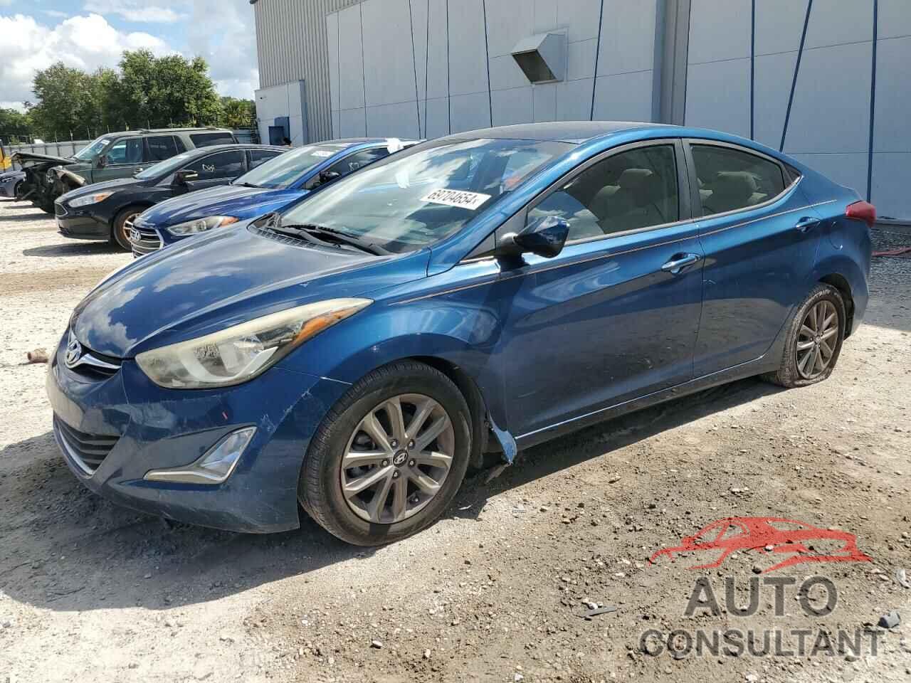 HYUNDAI ELANTRA 2016 - KMHDH4AE6GU480393