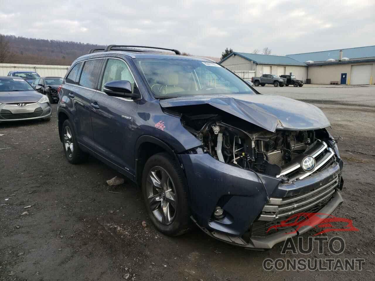 TOYOTA HIGHLANDER 2019 - 5TDDGRFH4KS057820