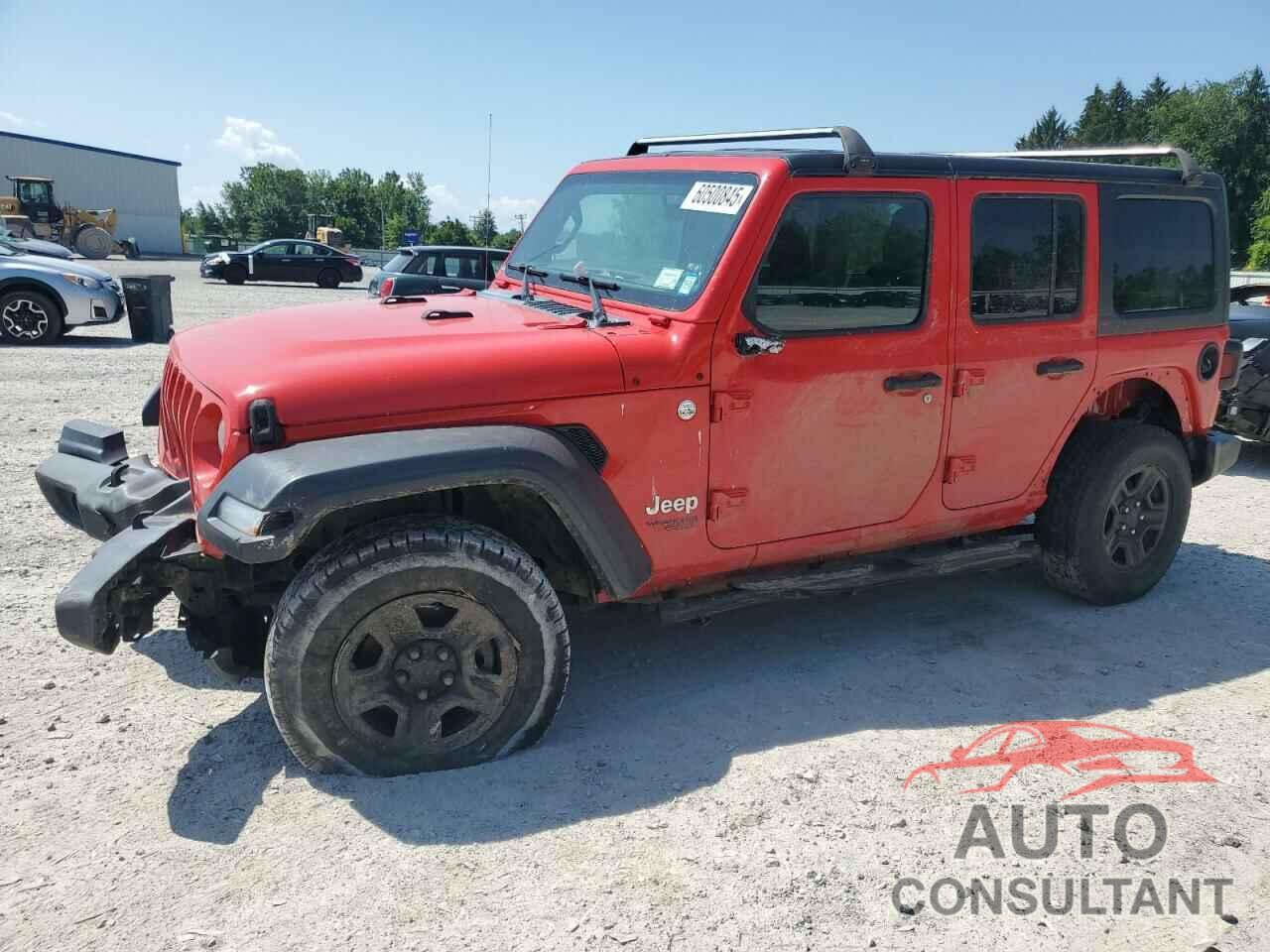 JEEP WRANGLER 2018 - 1C4HJXDN2JW293493