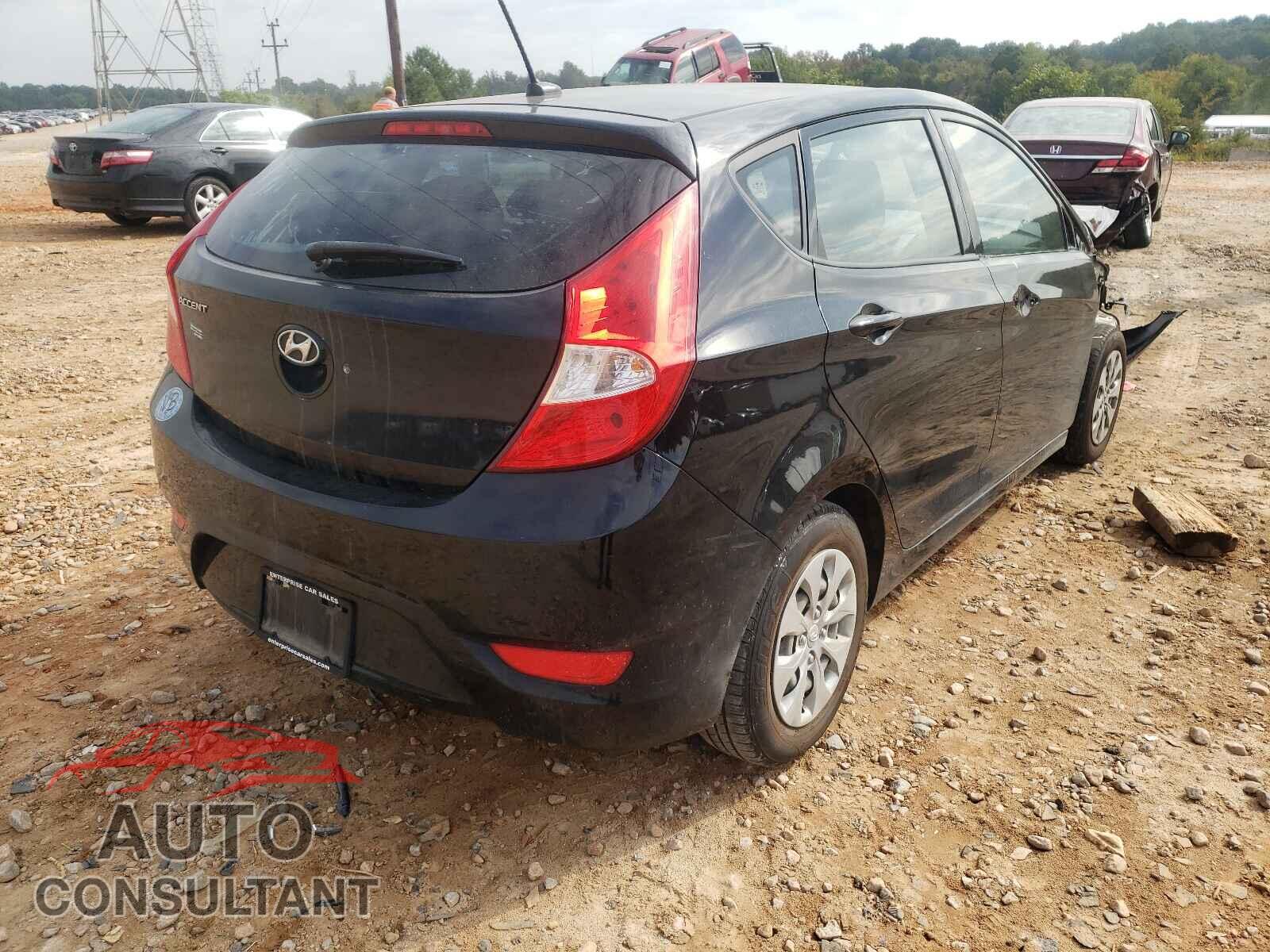 HYUNDAI ACCENT 2017 - KMHCT5AE0HU355892