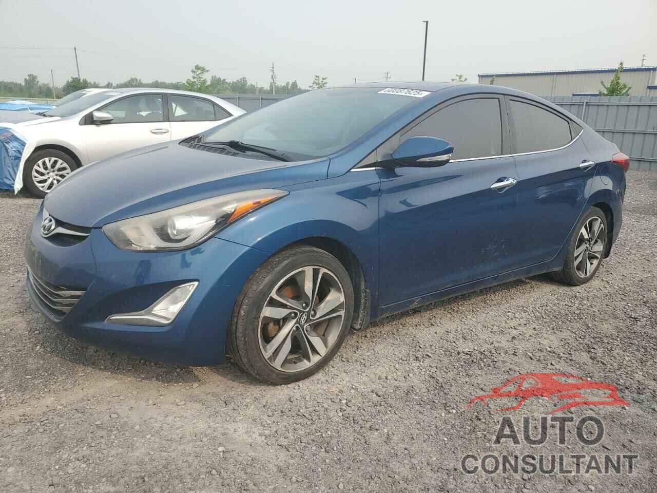 HYUNDAI ELANTRA 2014 - KMHDH4AH7EU069656