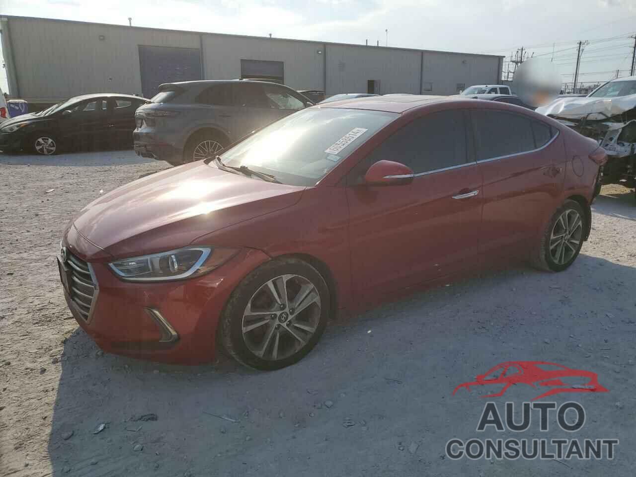 HYUNDAI ELANTRA 2017 - KMHD84LF2HU328084