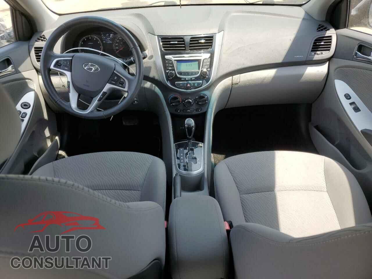 HYUNDAI ACCENT 2012 - KMHCU4AE9CU147199