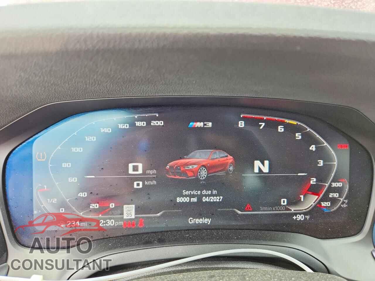 BMW M3 2022 - WBS53AY00NFL66285