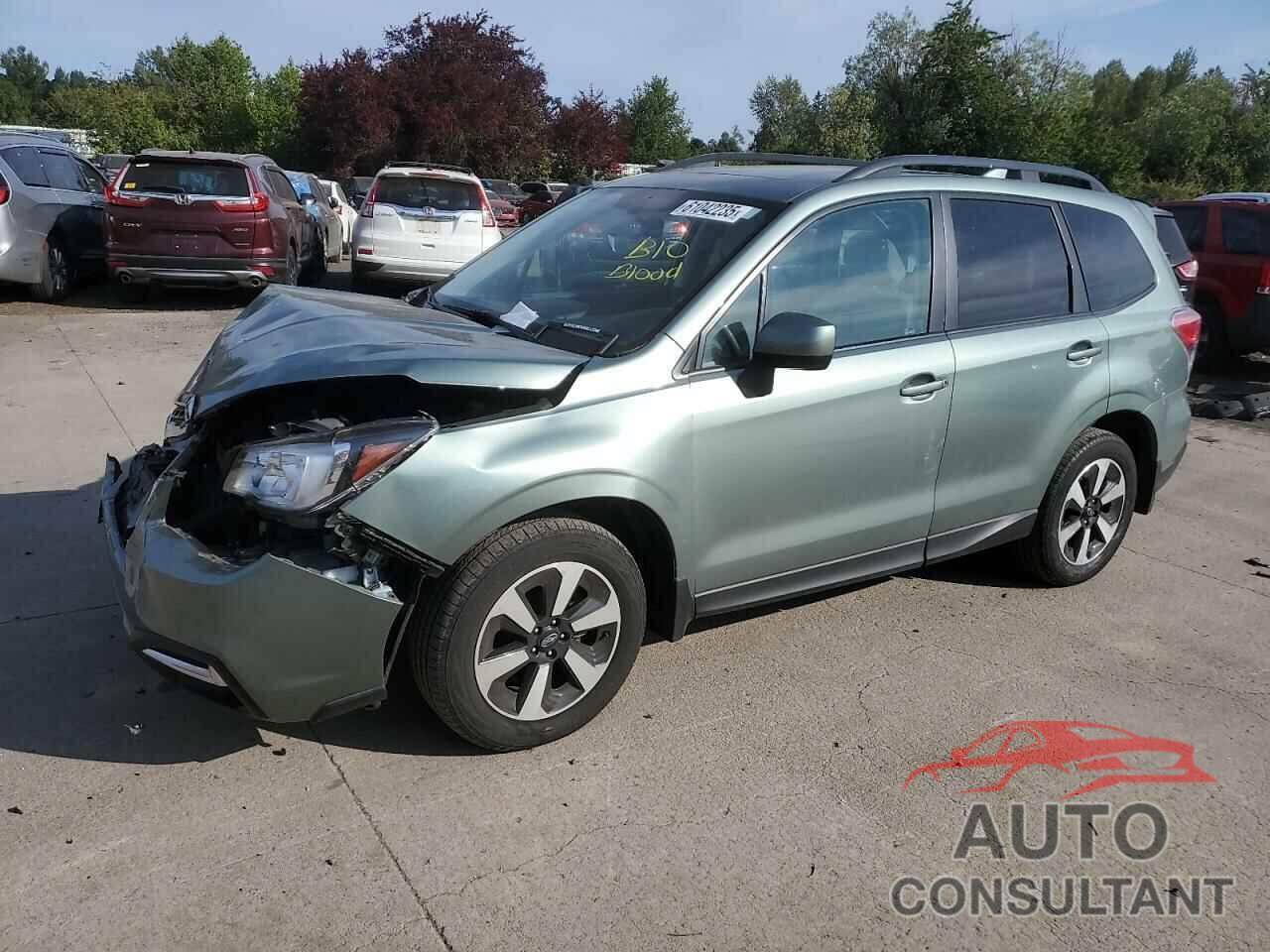 SUBARU FORESTER 2018 - JF2SJAEC9JH603791