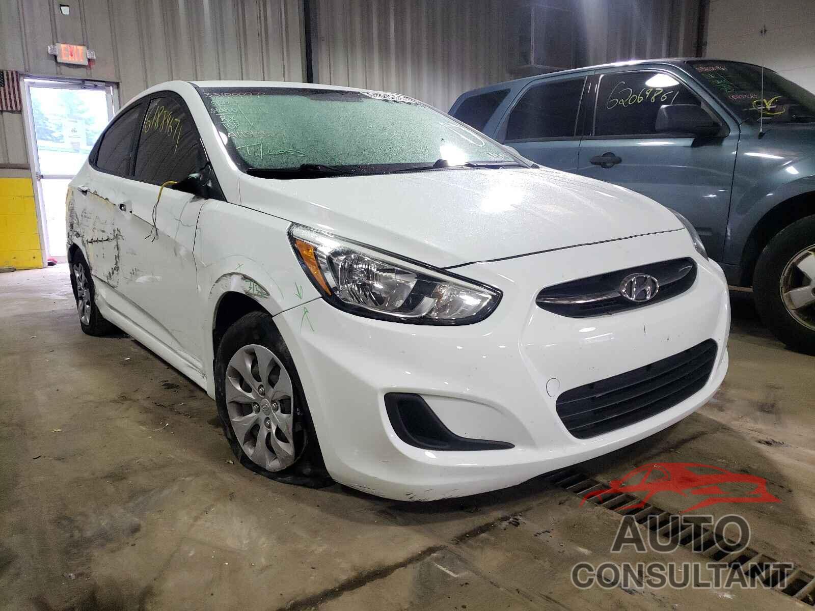 HYUNDAI ACCENT 2016 - KMHCT4AEXGU152100