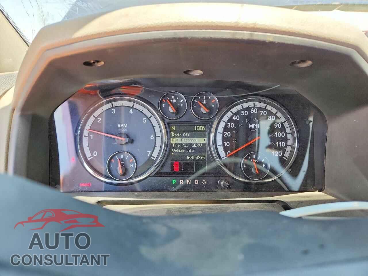 DODGE RAM 1500 2012 - 1C6RD6LT5CS160055