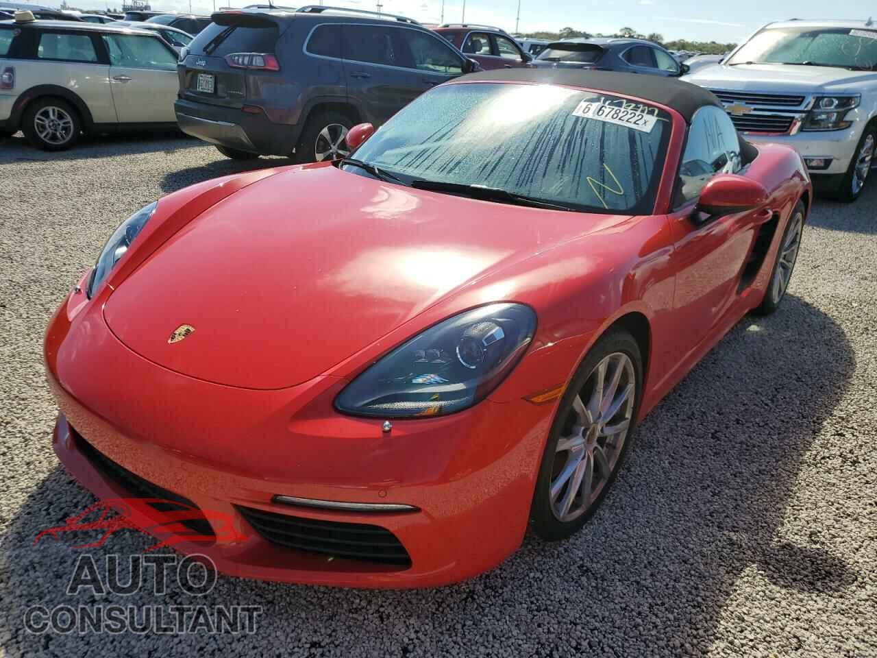 PORSCHE BOXSTER 2017 - WP0CA2A81HS220418