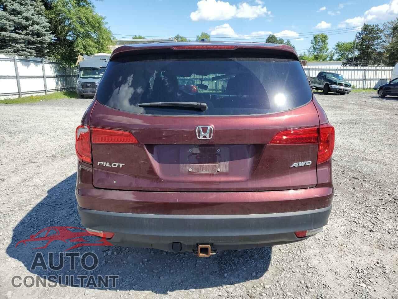 HONDA PILOT 2018 - 5FNYF6H53JB012294