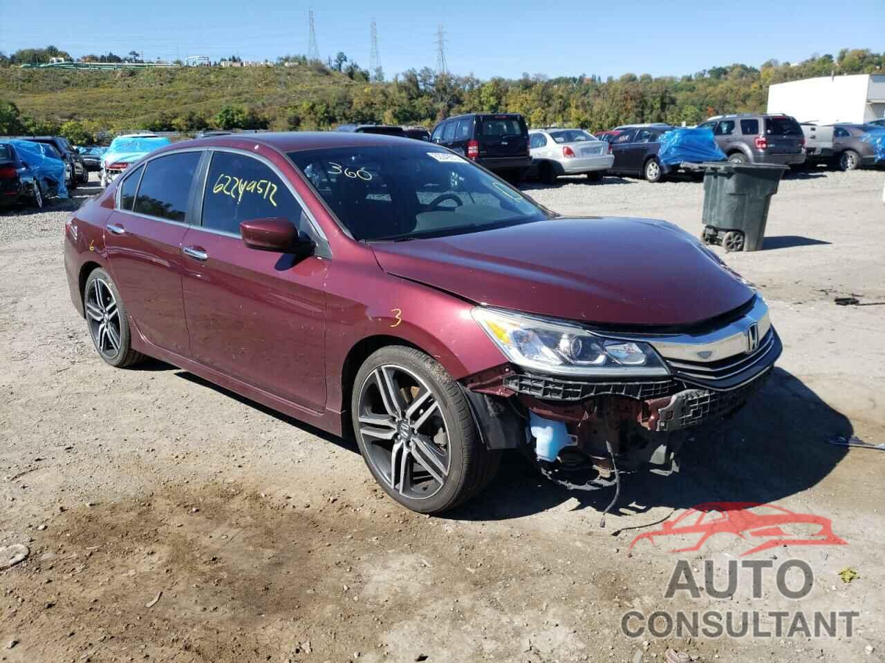 HONDA ACCORD 2016 - 1HGCR2F5XGA168350