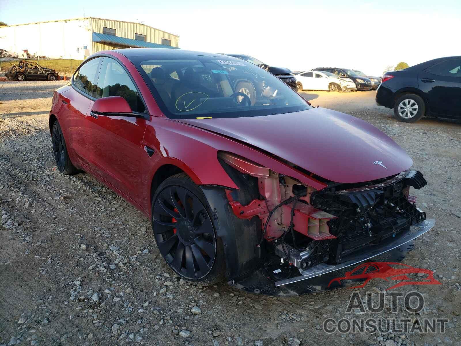 TESLA MODEL 3 2021 - 5YJ3E1EC9MF849896