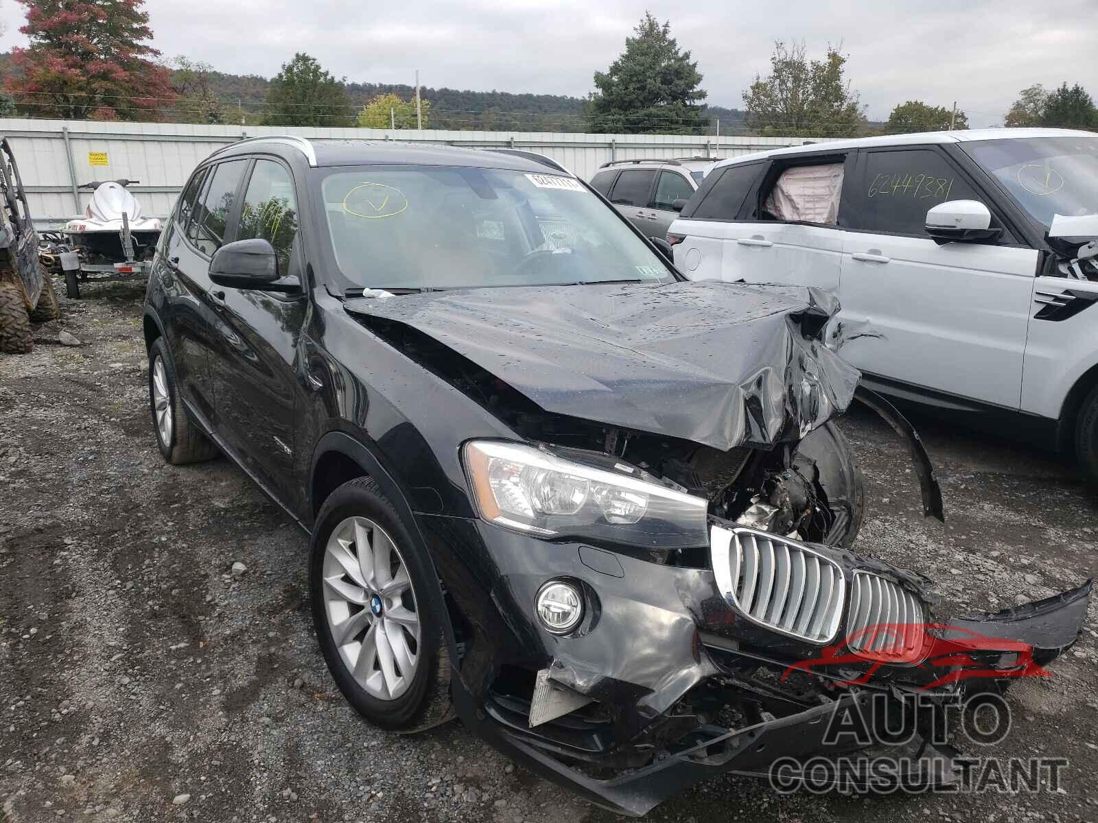 BMW X3 2016 - 5UXWX9C55G0D76920