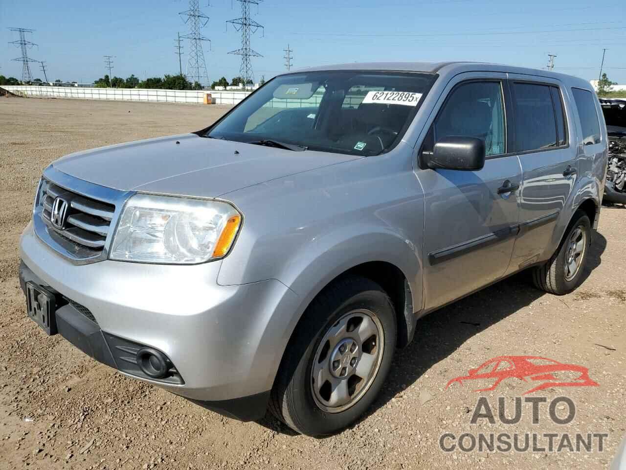 HONDA PILOT 2015 - 5FNYF4H28FB012776