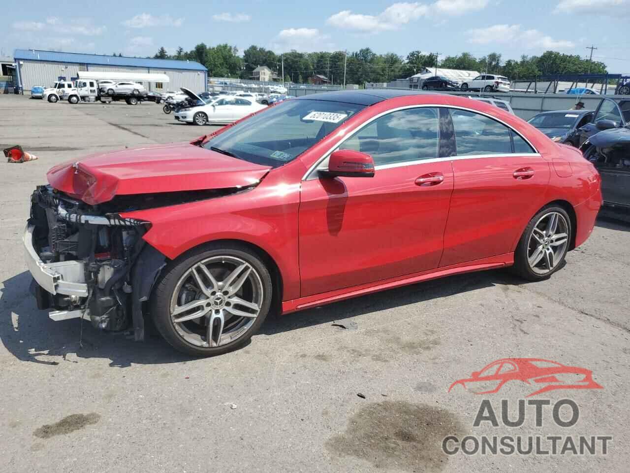 MERCEDES-BENZ CLA-CLASS 2018 - WDDSJ4GB1JN639602