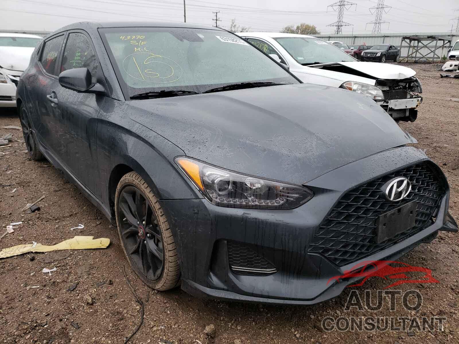 HYUNDAI VELOSTER 2019 - KMHTH6AB8KU011036