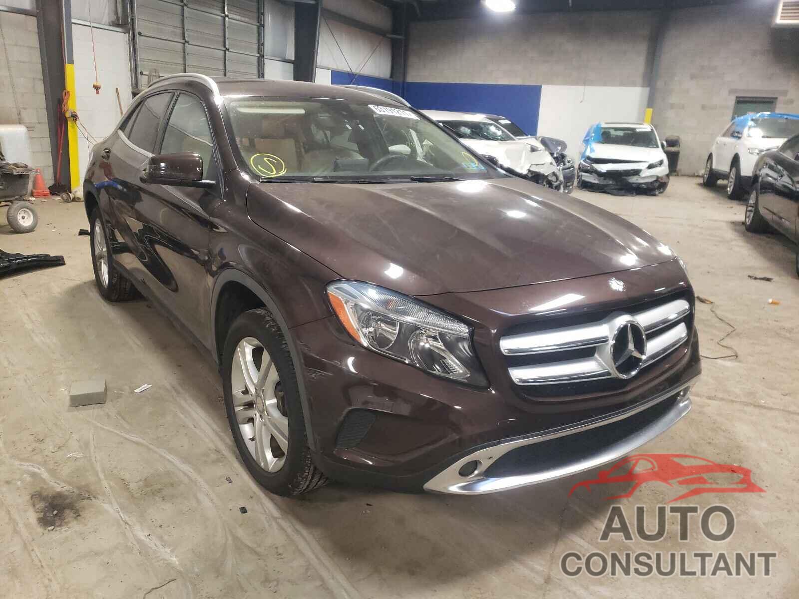 MERCEDES-BENZ GLA-CLASS 2017 - WDCTG4GB8HJ326071