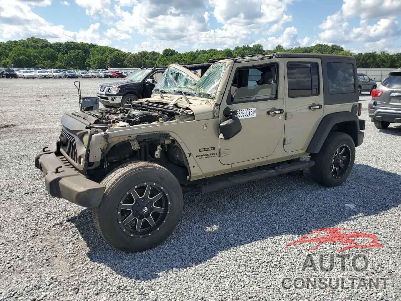 JEEP WRANGLER 2017 - 1C4BJWDG1HL568722