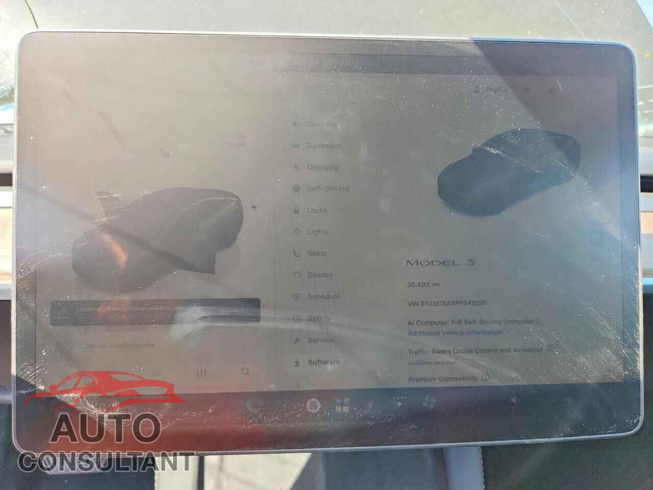 TESLA MODEL 3 2023 - 5YJ3E1EA5PF541255