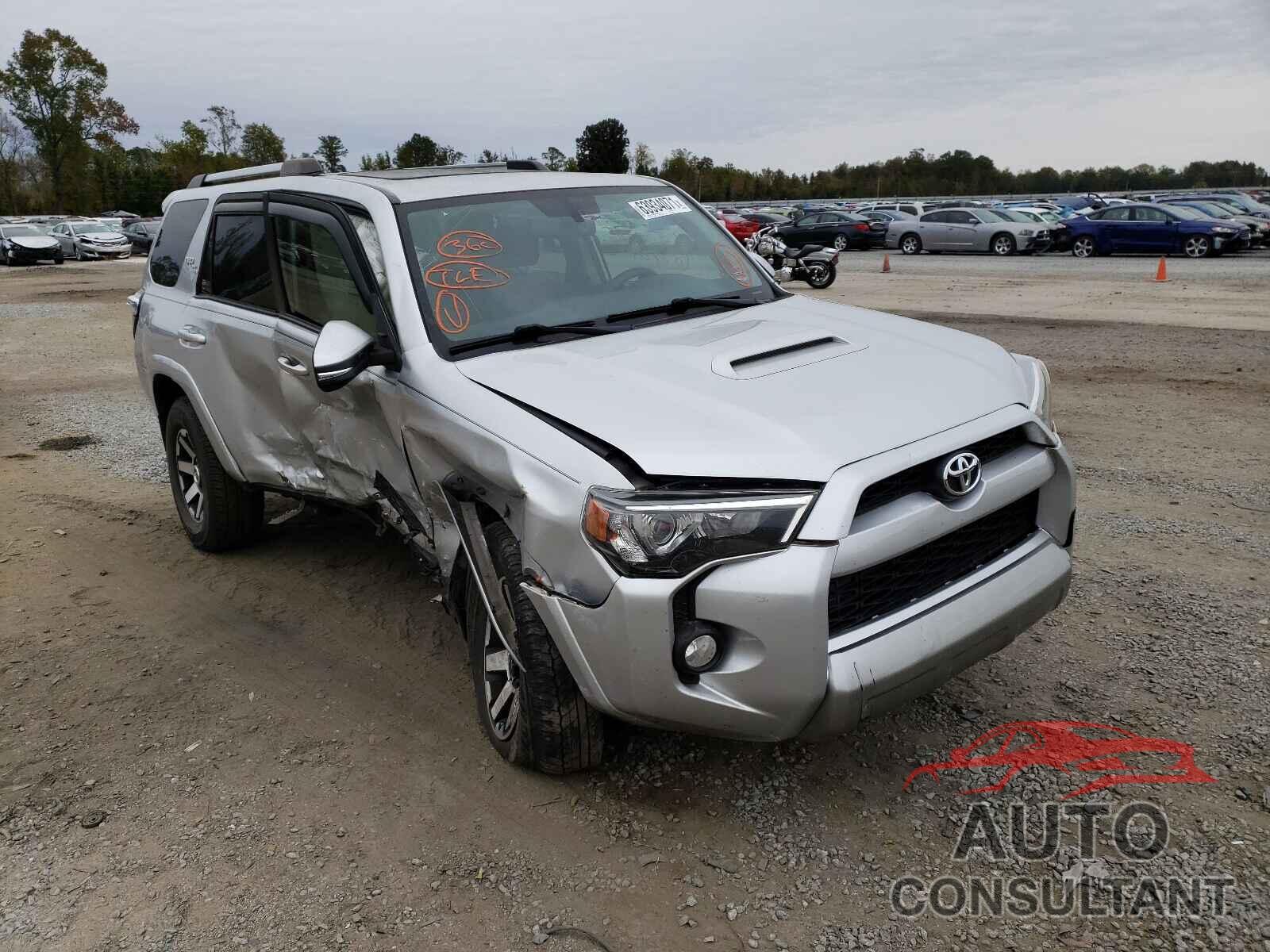 TOYOTA 4RUNNER 2017 - JTEBU5JR2H5463081