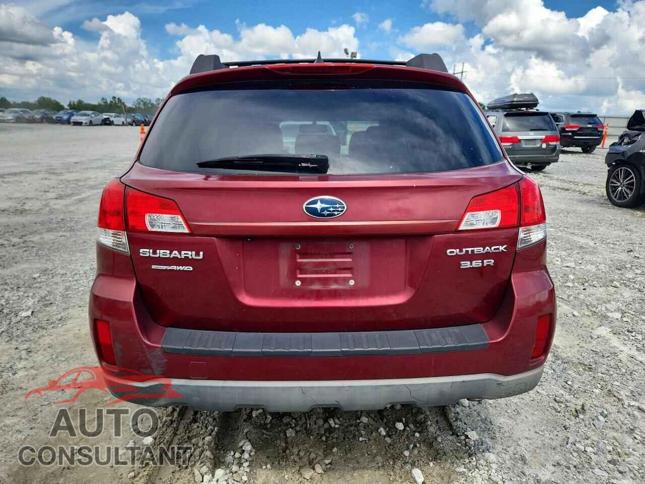 SUBARU OUTBACK 2011 - 4S4BRDKC1B2415036