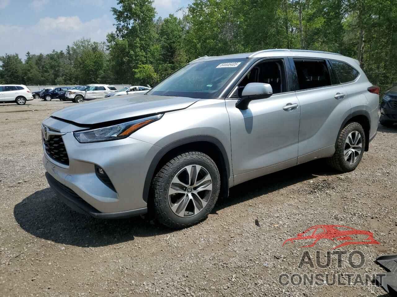 TOYOTA HIGHLANDER 2021 - 5TDGZRBH7MS086955