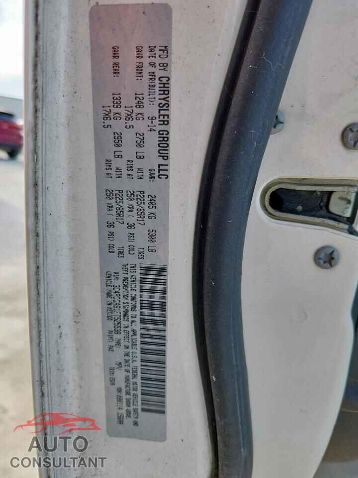 DODGE JOURNEY 2015 - 3C4PDCAB1FT525536