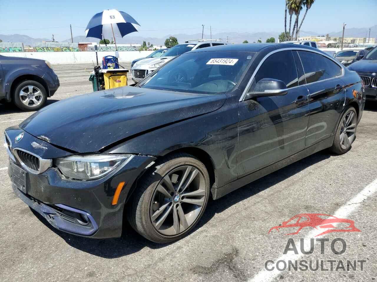 BMW 4 SERIES 2019 - WBA4J1C50KBM13634