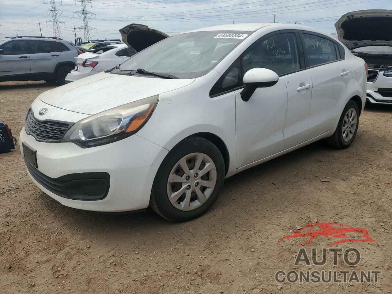 KIA RIO 2013 - KNADM4A3XD6274201