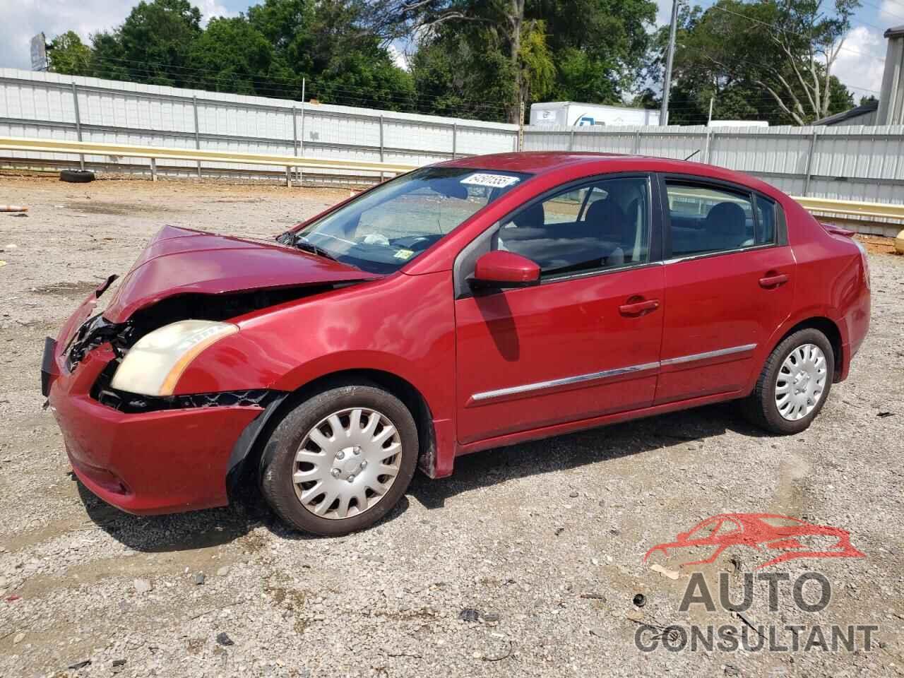 NISSAN SENTRA 2012 - 3N1AB6AP2CL762494