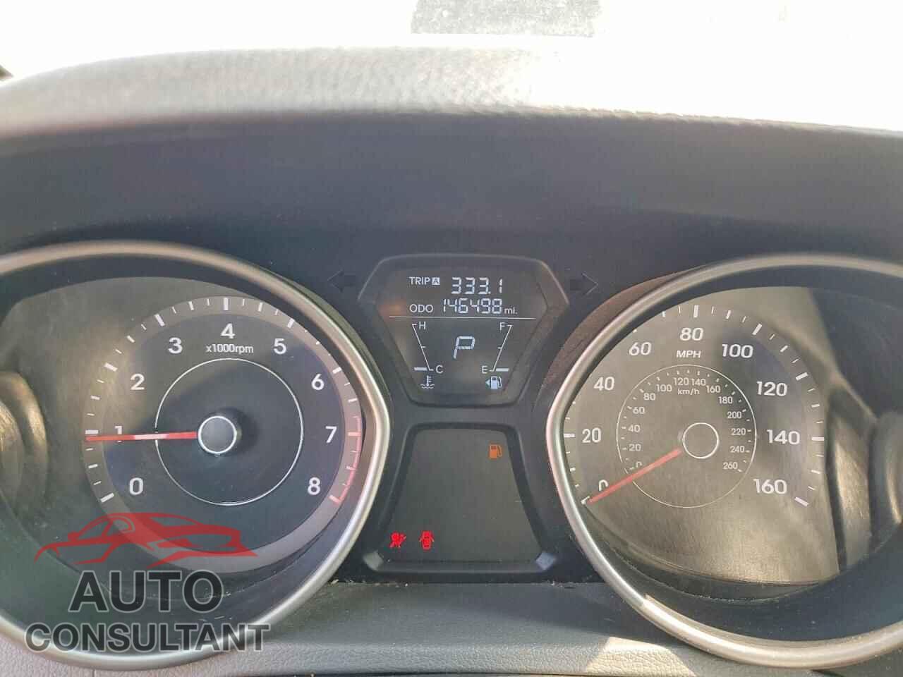 HYUNDAI ELANTRA 2012 - 5NPDH4AE6CH076972