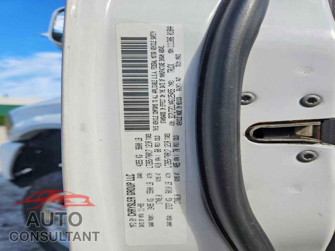 DODGE RAM 2500 2010 - 3D7UT2CLXAG125455