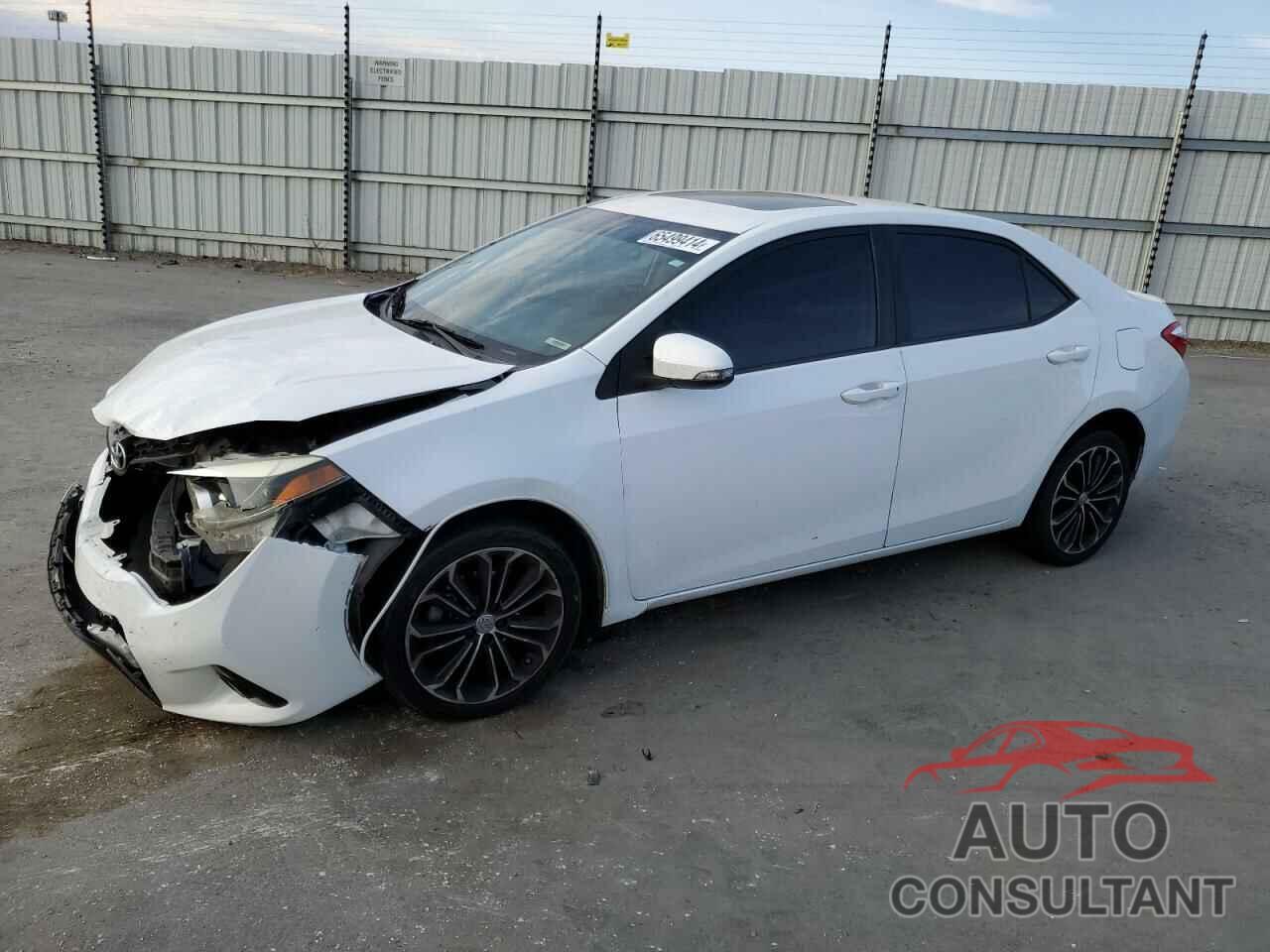 TOYOTA COROLLA 2016 - 5YFBURHE7GP449533