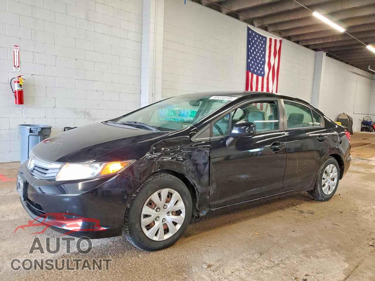 HONDA CIVIC 2012 - 19XFB2F57CE070870