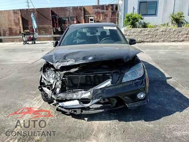 MERCEDES-BENZ C-CLASS 2010 - WDDGF8BB5AF405253