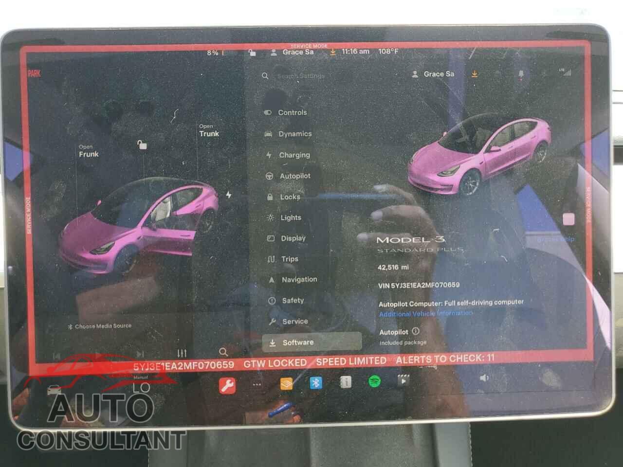 TESLA MODEL 3 2021 - 5YJ3E1EA2MF070659