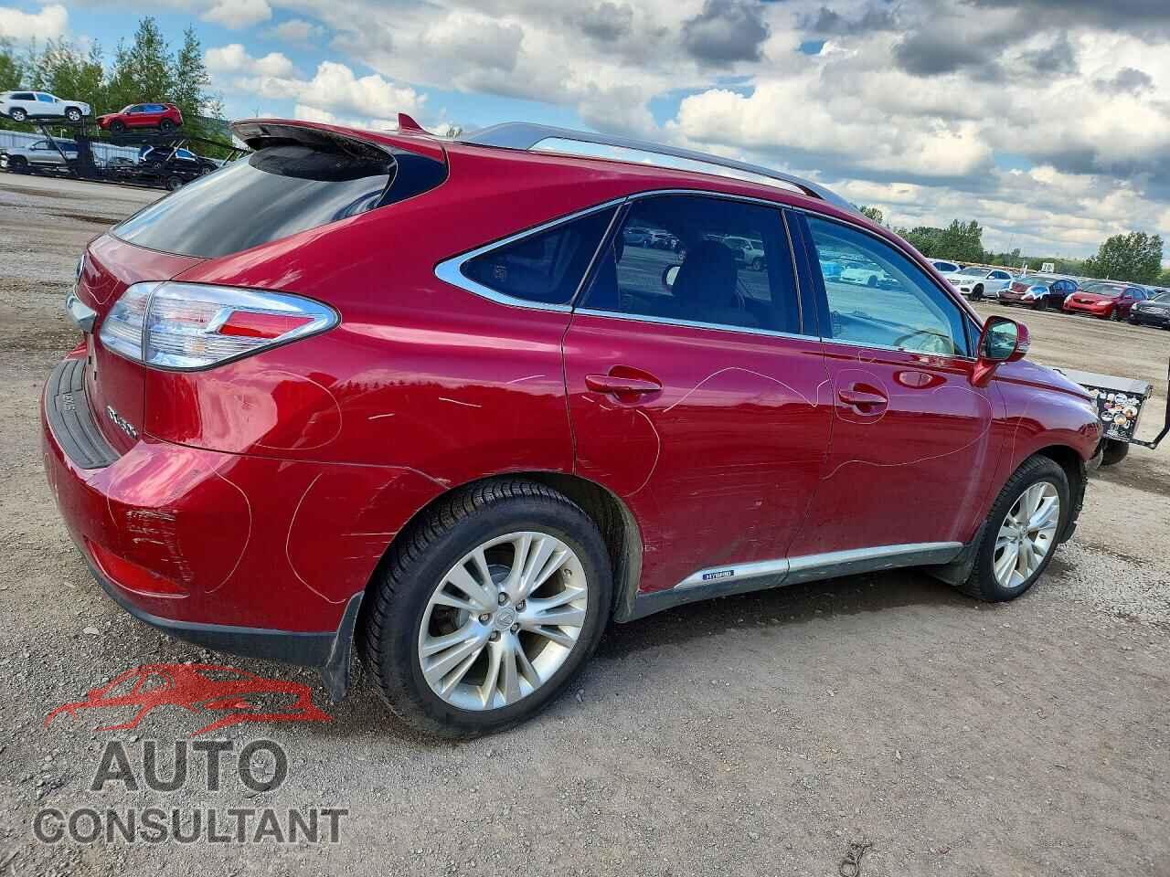 LEXUS RX450 2010 - JTJBC1BA6A2015360