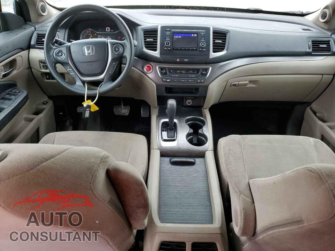HONDA PILOT 2017 - 5FNYF5H17HB012784