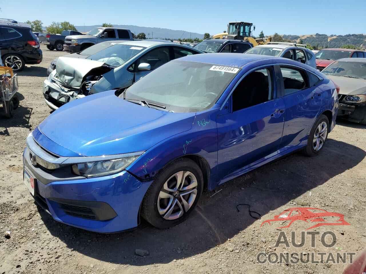 HONDA CIVIC 2016 - 19XFC2F51GE218322
