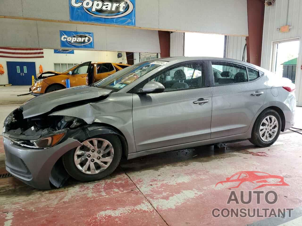 HYUNDAI ELANTRA 2018 - KMHD74LF5JU533794