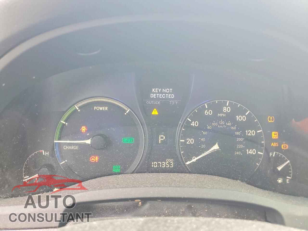 LEXUS RX450 2010 - JTJBC1BA0A2017606