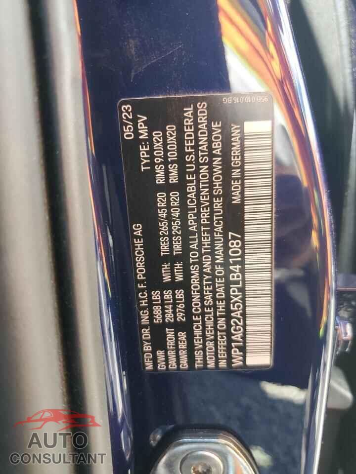 PORSCHE MACAN 2023 - WP1AG2A5XPLB41087