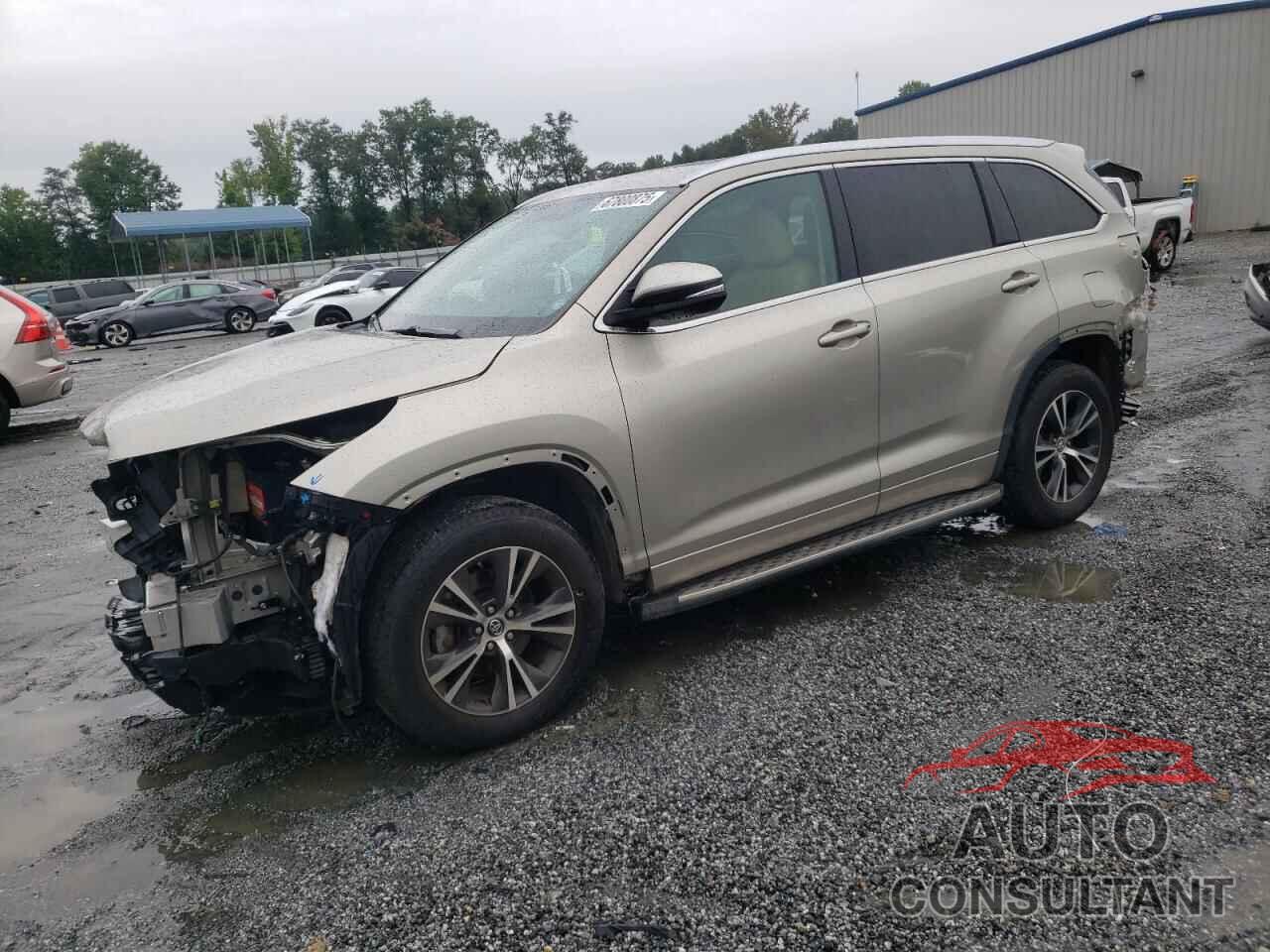 TOYOTA HIGHLANDER 2016 - 5TDKKRFH3GS142600