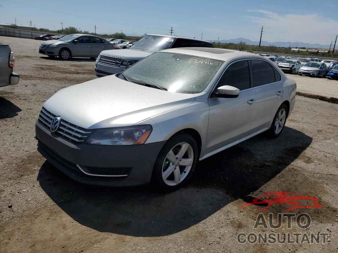 VOLKSWAGEN PASSAT 2013 - 1VWBN7A32DC052257