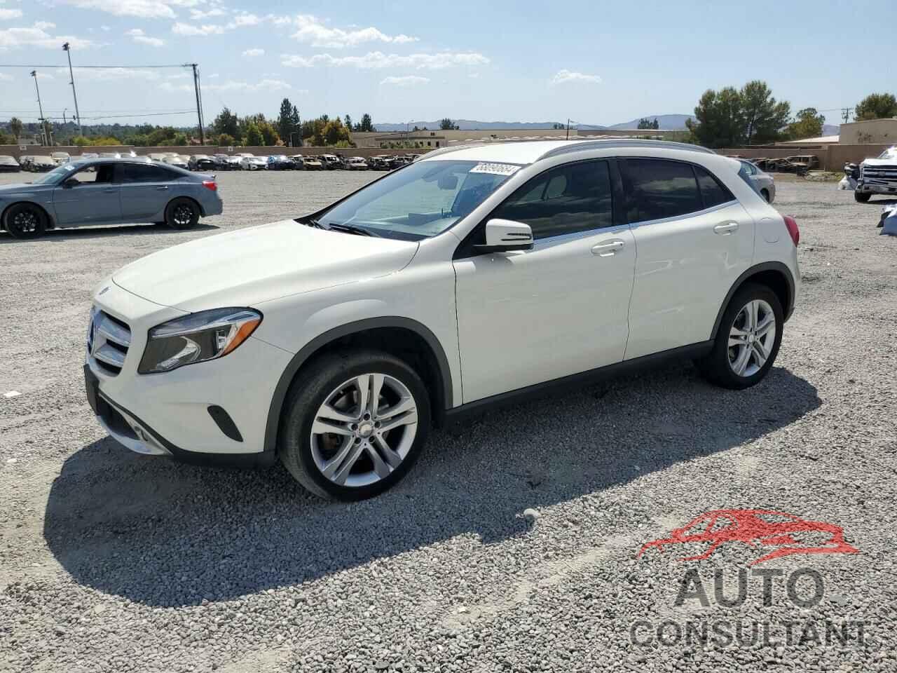 MERCEDES-BENZ GLA-CLASS 2016 - WDCTG4EB3GJ206650