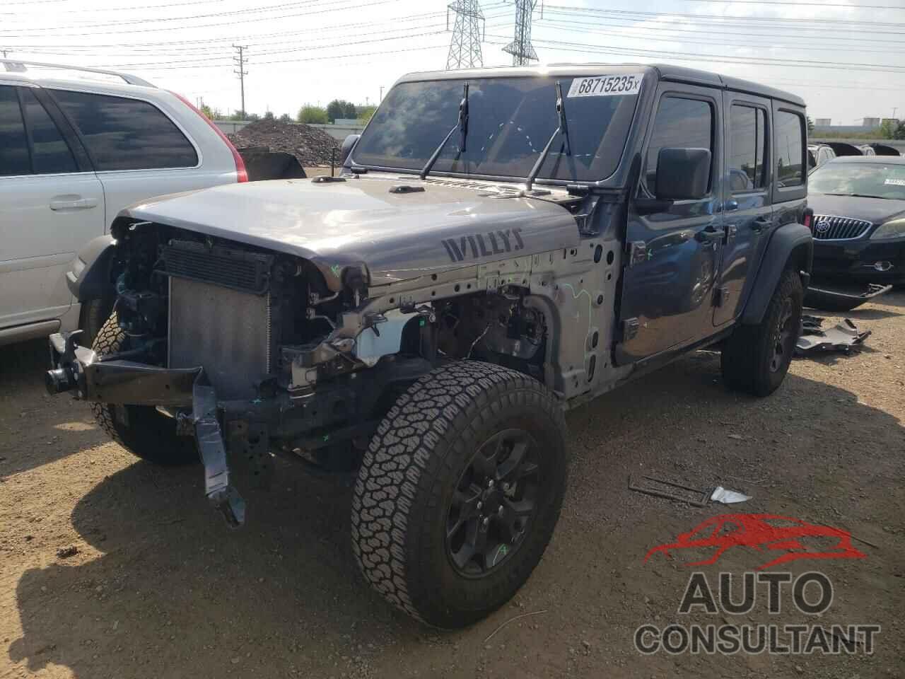 JEEP WRANGLER 2022 - 1C4HJXDG3NW200441
