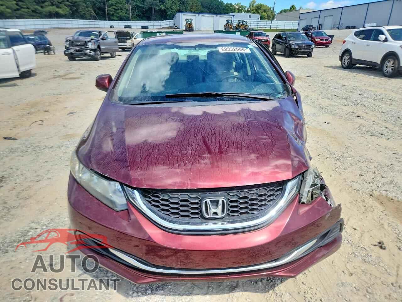 HONDA CIVIC 2013 - 19XFB2F56DE068450