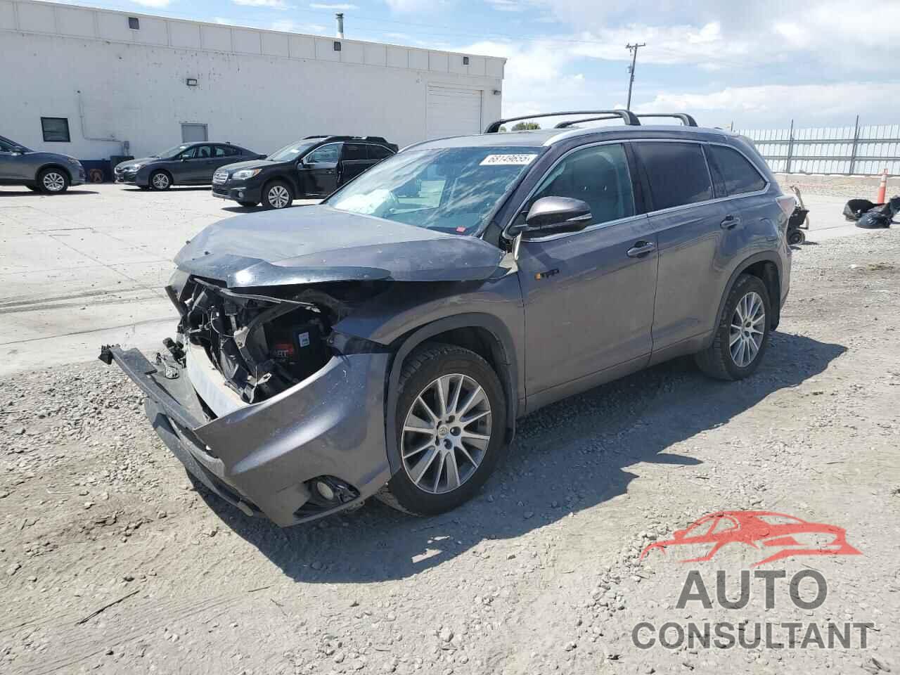 TOYOTA HIGHLANDER 2015 - 5TDJKRFH3FS188759